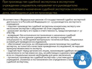 Накопительное дело проведения судебных экспертиз