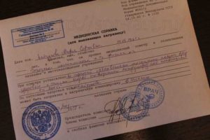 Справка военнослужащему о разрешении на получение паспорта для выезда за границу