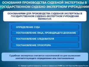 Накопительное дело проведения судебных экспертиз