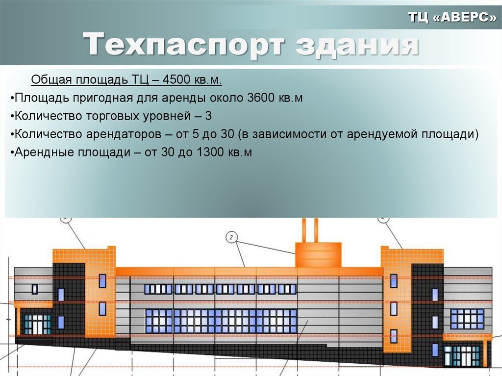 Технический паспорт здания (строения)